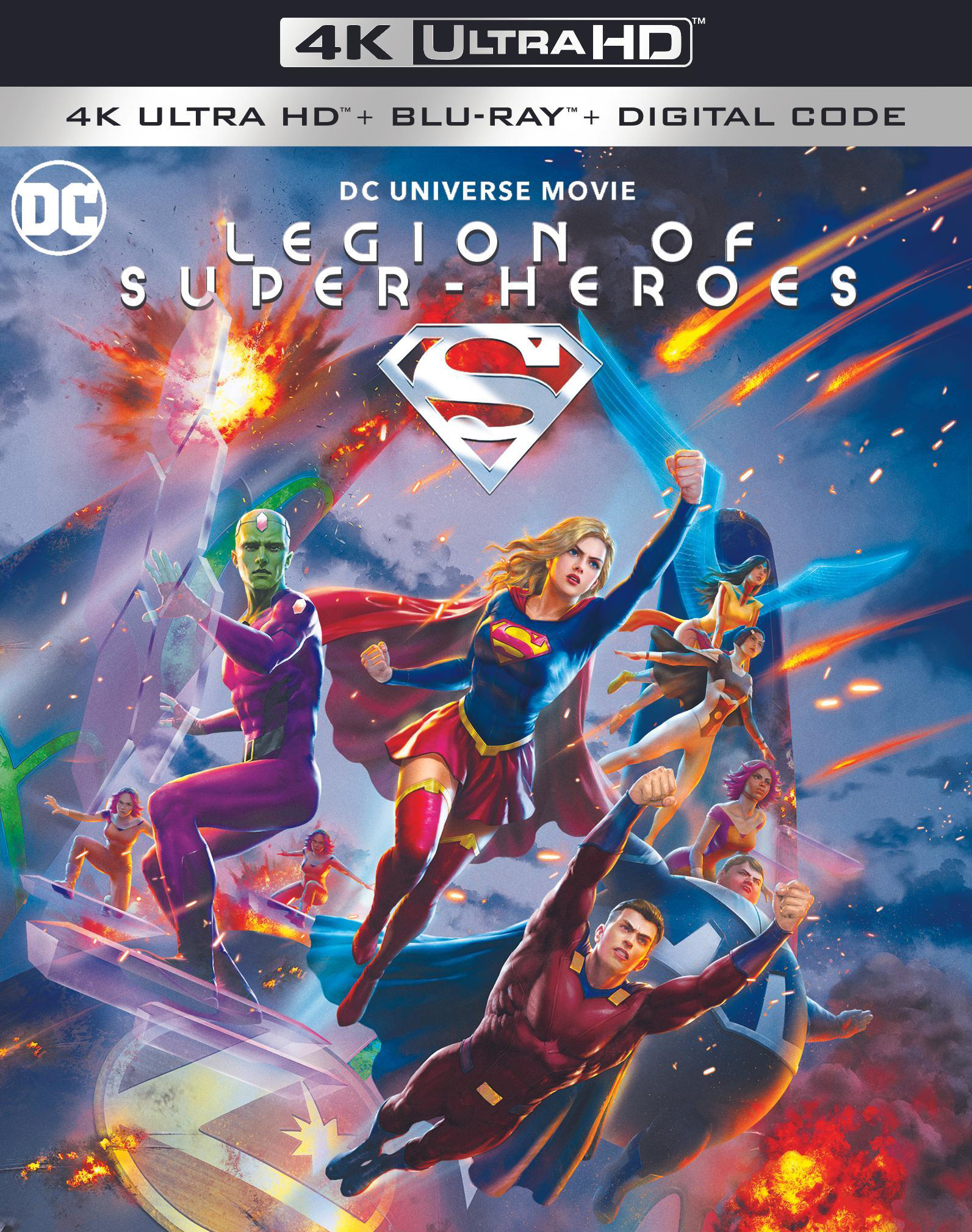

Legion of Super-Heroes [Includes Digital Copy] [4K Ultra HD Blu-ray/Blu-ray] [2023]