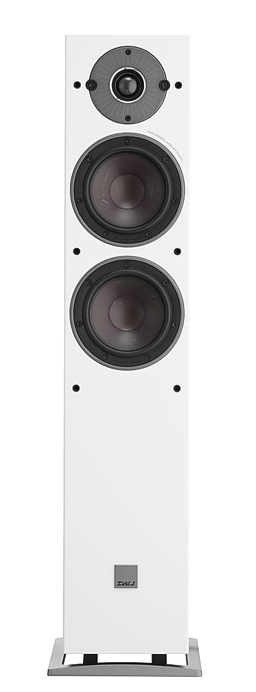 DALI - Oberon 5 Floorstanding Speaker - PAIR - White - Front_Zoom