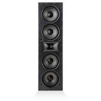 JBL - Studio 6 Quad-5.25" 2-Way In-Wall Speaker - Black - Front_Zoom