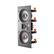 Angle. JBL - Studio 2 Dual 5.25" 2-Way In-Wall Speaker - black.