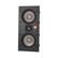 Left. JBL - Studio 2 Dual 5.25" 2-Way In-Wall Speaker - black.