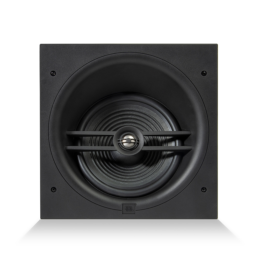 JBL Stage Angled In-Ceiling Loudspeaker with 1" Aluminum Dome Tweeter 8" Polycellulose Cone Woofer black - Best
