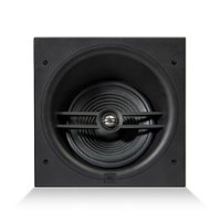 JBL - Stage Angled In-Ceiling Loudspeaker with 1" Aluminum Dome Tweeter and 8" Polycellulose Cone Woofer - black - Front_Zoom