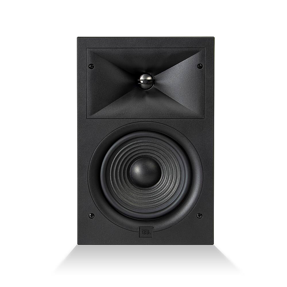 JBL - Stage In-Wall Loudspeaker With 1" Aluminum Dome Tweeter and 6.5" Polycellulose Cone Woofer - Black