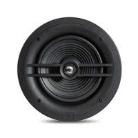 JBL - Stage In-Ceiling Loudspeaker with 1" Aluminum Dome Tweeter and 8" Polycellulose Cone Woofer - Black - Front_Zoom