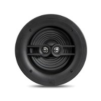 JBL - Stage In-Ceiling Loudspeaker With Dual 3/4" Aluminum Dome Tweeters and 6.5" Polycellulose Cone Woofer - black - Front_Zoom