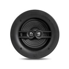 Front. JBL - Stage In-Ceiling Loudspeaker With Dual 3/4" Aluminum Dome Tweeters and 6.5" Polycellulose Cone Woofer - black.
