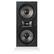 Front. JBL - Studio 6 Dual-6.5" 2-Way In-Wall Speaker with Compression Tweeter - Black.