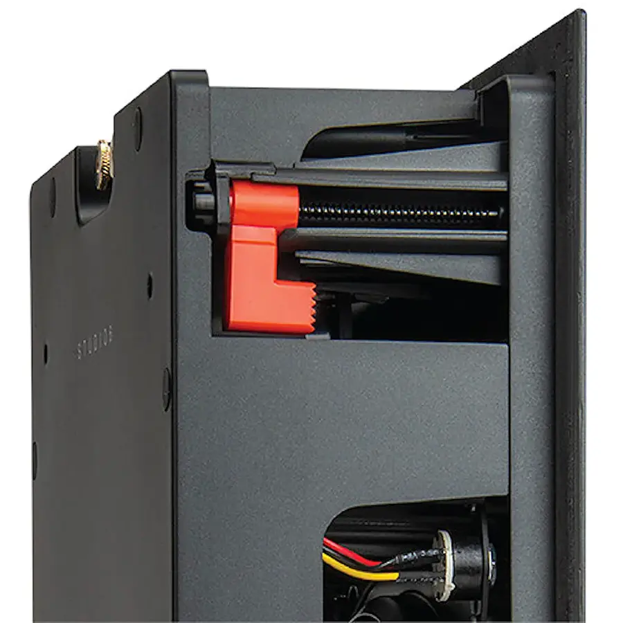 Alt View 15. JBL - Studio 6 Dual-6.5" 2-Way In-Wall Speaker with Compression Tweeter - Black.