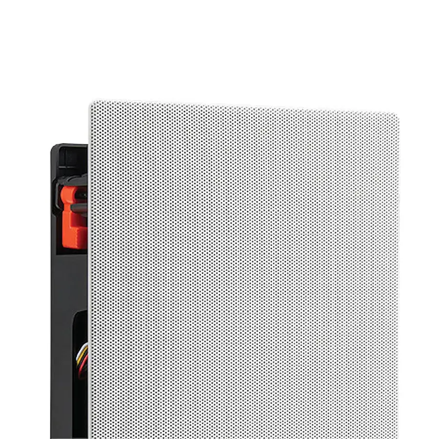 Alt View 16. JBL - Studio 6 Dual-6.5" 2-Way In-Wall Speaker with Compression Tweeter - Black.
