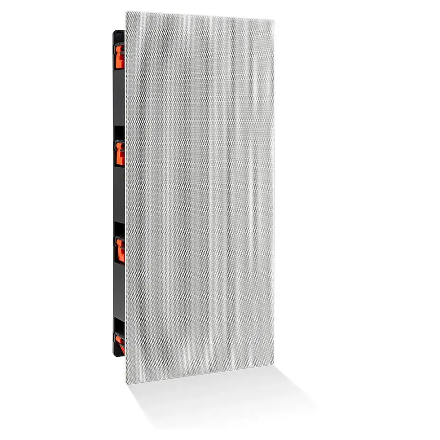 Alt View 20. JBL - Studio 6 Dual-6.5" 2-Way In-Wall Speaker with Compression Tweeter - Black.