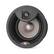 Angle. JBL - Studio 2 8" 2-Way In-Ceiling Speaker - black.