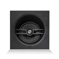 Front. JBL - Stage Angled In-Ceiling Loudspeaker With 1" Aluminum Dome Tweeter and 6.5" Polycellulose Cone Woofer - black.