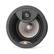 Angle. JBL - Studio 2 6.5" 2-Way In-Ceiling Speaker - black.