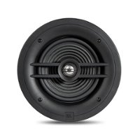 JBL - Stage In-Ceiling Loudspeaker With 1" Aluminum Dome Tweeter and 6.5" Polycellulose Cone Woofer - Black - Front_Zoom