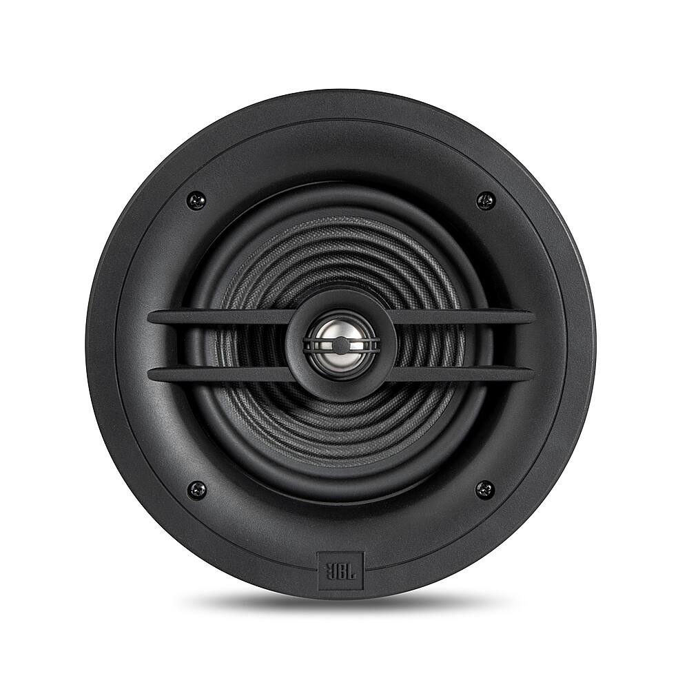JBL - Stage In-Ceiling Loudspeaker With 1" Aluminum Dome Tweeter and 6.5" Polycellulose Cone Woofer - Black