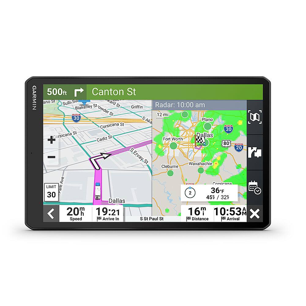 Alt View 13. Garmin - RV 1095 10" GPS Navigator with Built-In Bluetooth - Black.