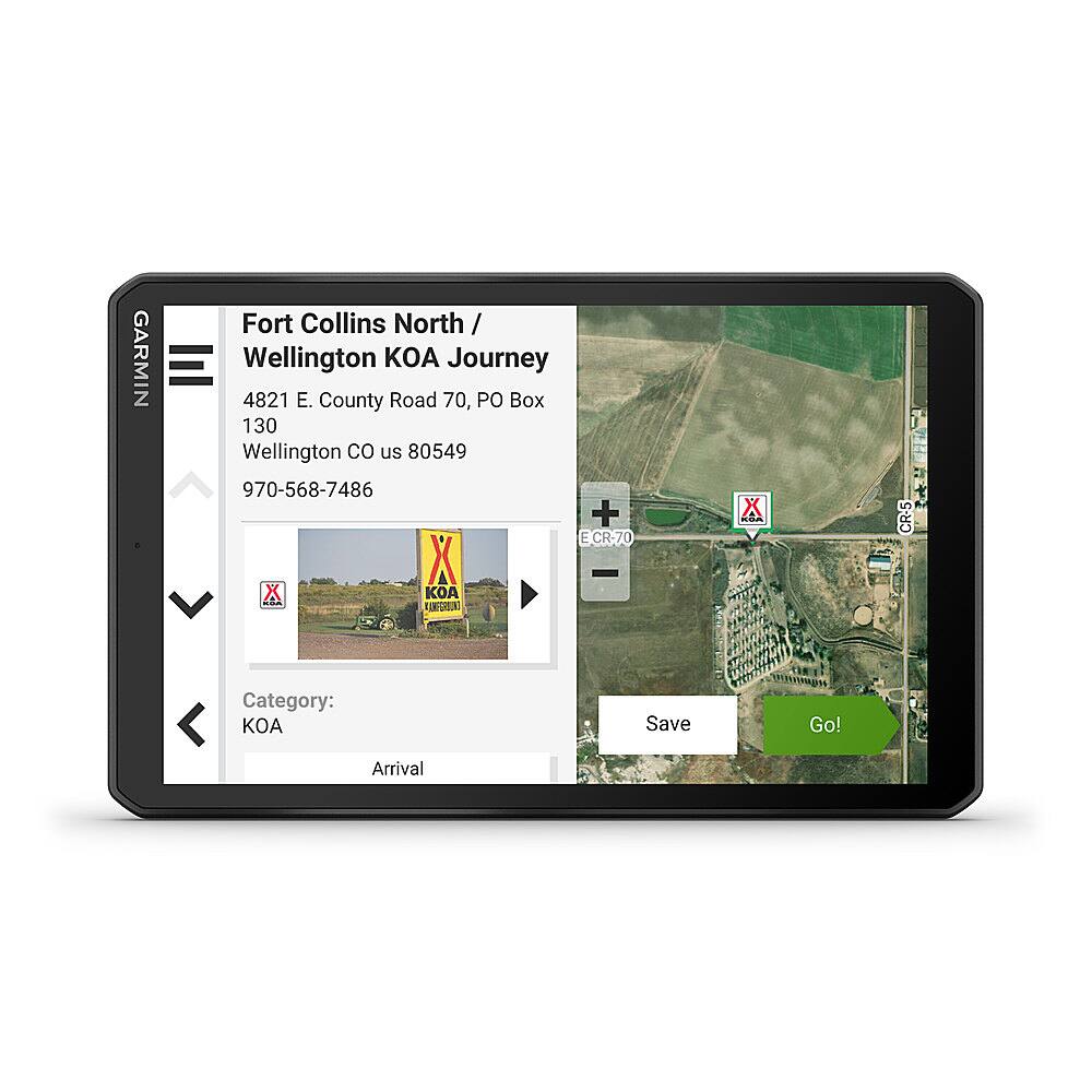 Alt View 13. Garmin - RV 895 8" GPS Navigator with Built-In Bluetooth - Black.