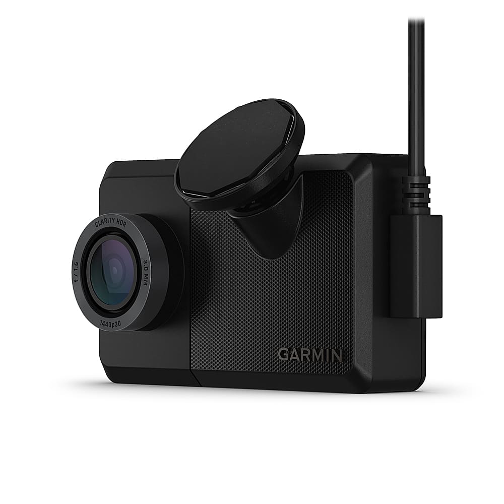 Left. Garmin - Dash Cam Live - Black.