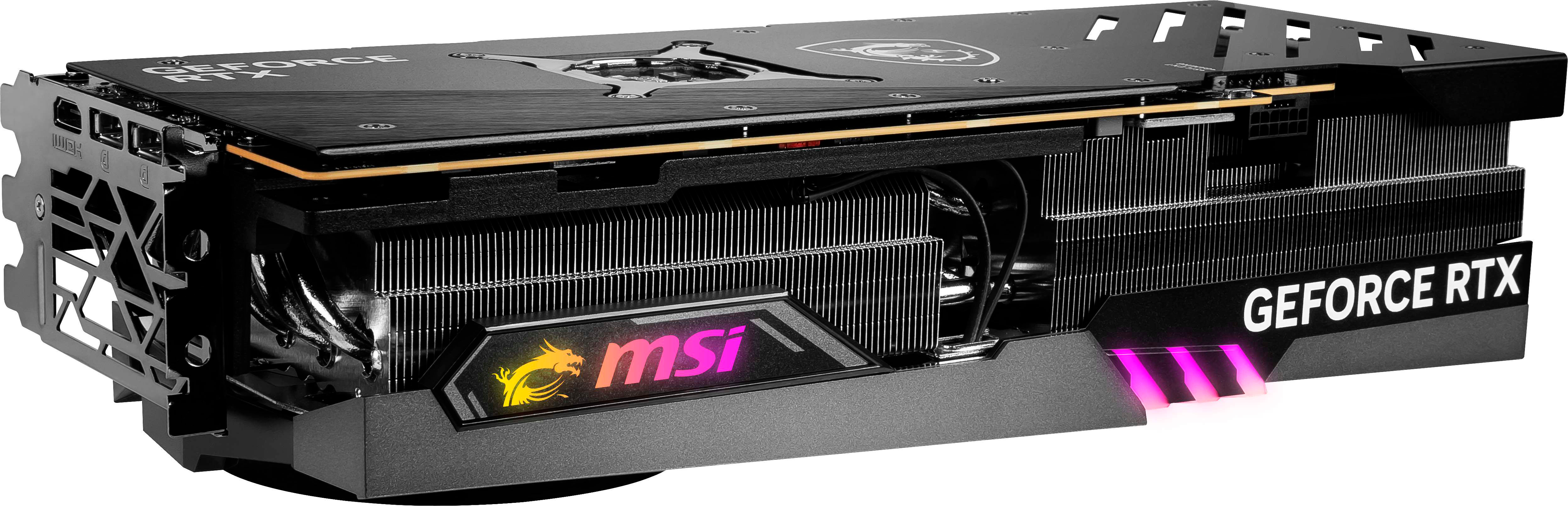 MSI NVIDIA GeForce RTX 4090 GAMING X TRIO 24G 24GB DDR6X PCI Express 4.0  Graphics Card Black RTX 4090 GAMING X TRIO 24G - Best Buy