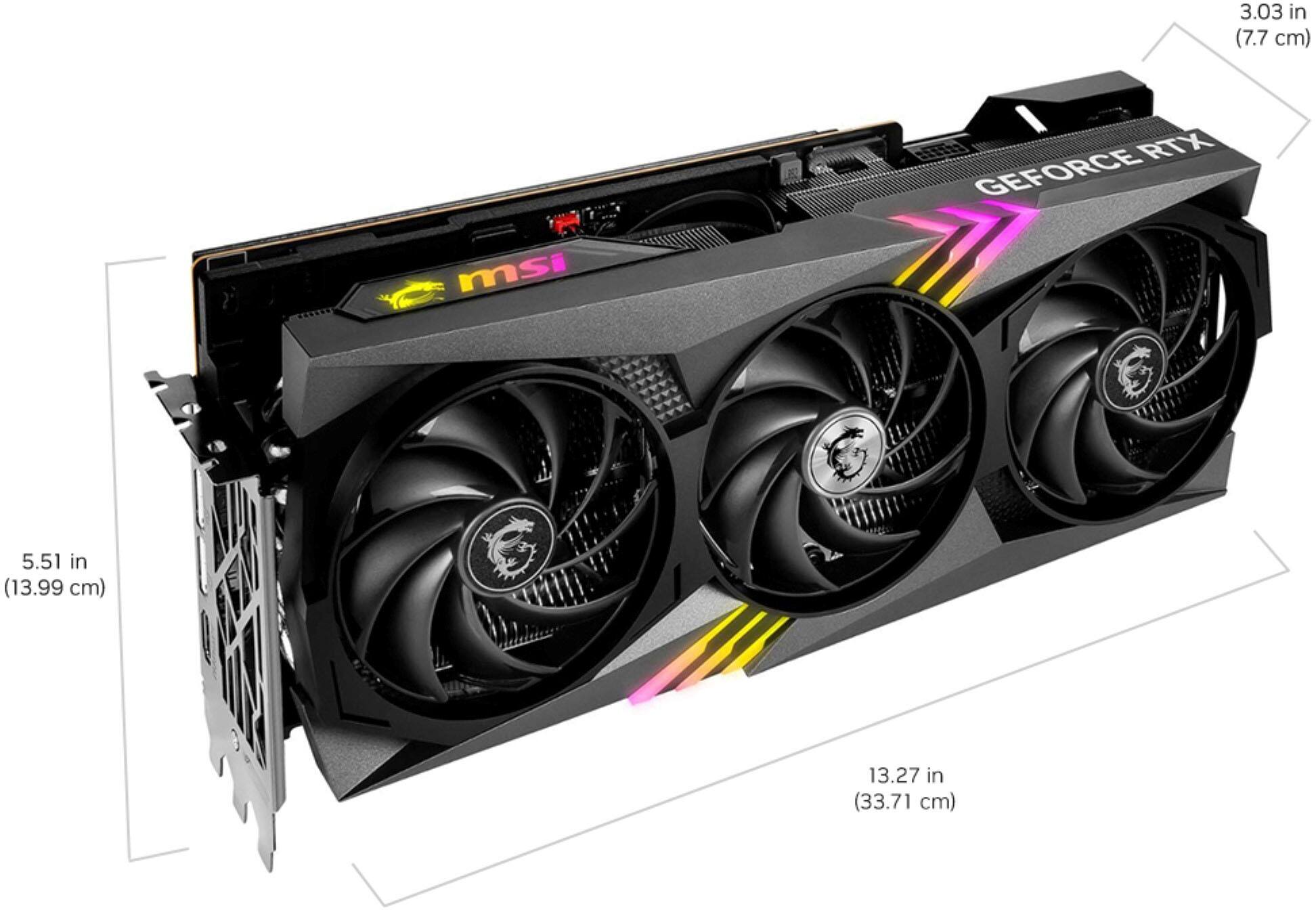  MSI Gaming GeForce RTX 4080 16GB GDRR6X 384-Bit HDMI