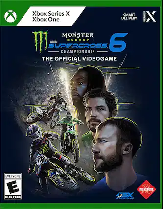 Front. PLAION - Monster Energy Supercross 6. - E (Everyone)