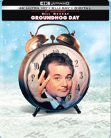 Groundhog Day [30th Anniversary] [SteelBook] [Includes DIgital Copy] [4K Ultra HD Blu-ray/Blu-ray] [1993] - Front_Zoom