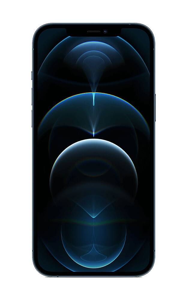 Angle. Apple - Pre-Owned iPhone 12 Pro 5G 512GB (Unlocked) - Pacific Blue.
