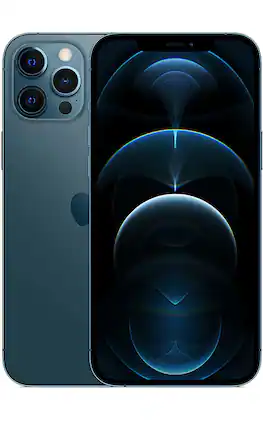 Apple - Pre-Owned Excellent iPhone 12 Pro 5G 512GB (Unlocked) - Pacific Blue