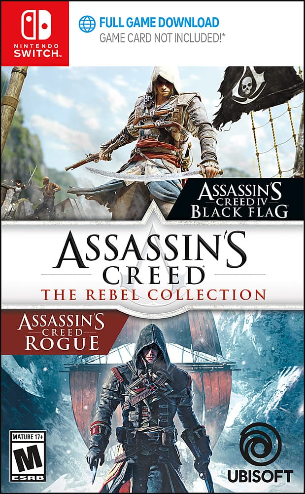 Assassin's Creed: The Rebel Collection - Code in Box - Nintendo Switch – OLED Model, Nintendo Switch, Nintendo Switch Lite - Front_Zoom