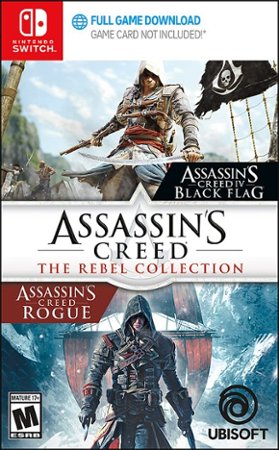Assassin's Creed: The Rebel Collection - Code in Box - Nintendo Switch, Nintendo Switch – OLED Model, Nintendo Switch Lite