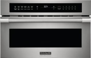 Frigidaire - Professional Built-In Convection Microwave Oven with Drop-Down Door - Stainless steel - Front_Zoom