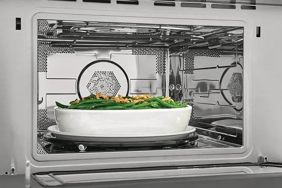 Alt View 17. Frigidaire - Professional Built-In Convection Microwave Oven with Drop-Down Door - Stainless Steel.