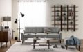 Alt View Zoom 2. Burrow - Mid-Century Nomad Sectional Loveseat - Charcoal.