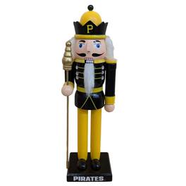 Evergreen Enterprises - Pittsburgh Pirates 12" Wooden Nutcracker Statue - Multicolor