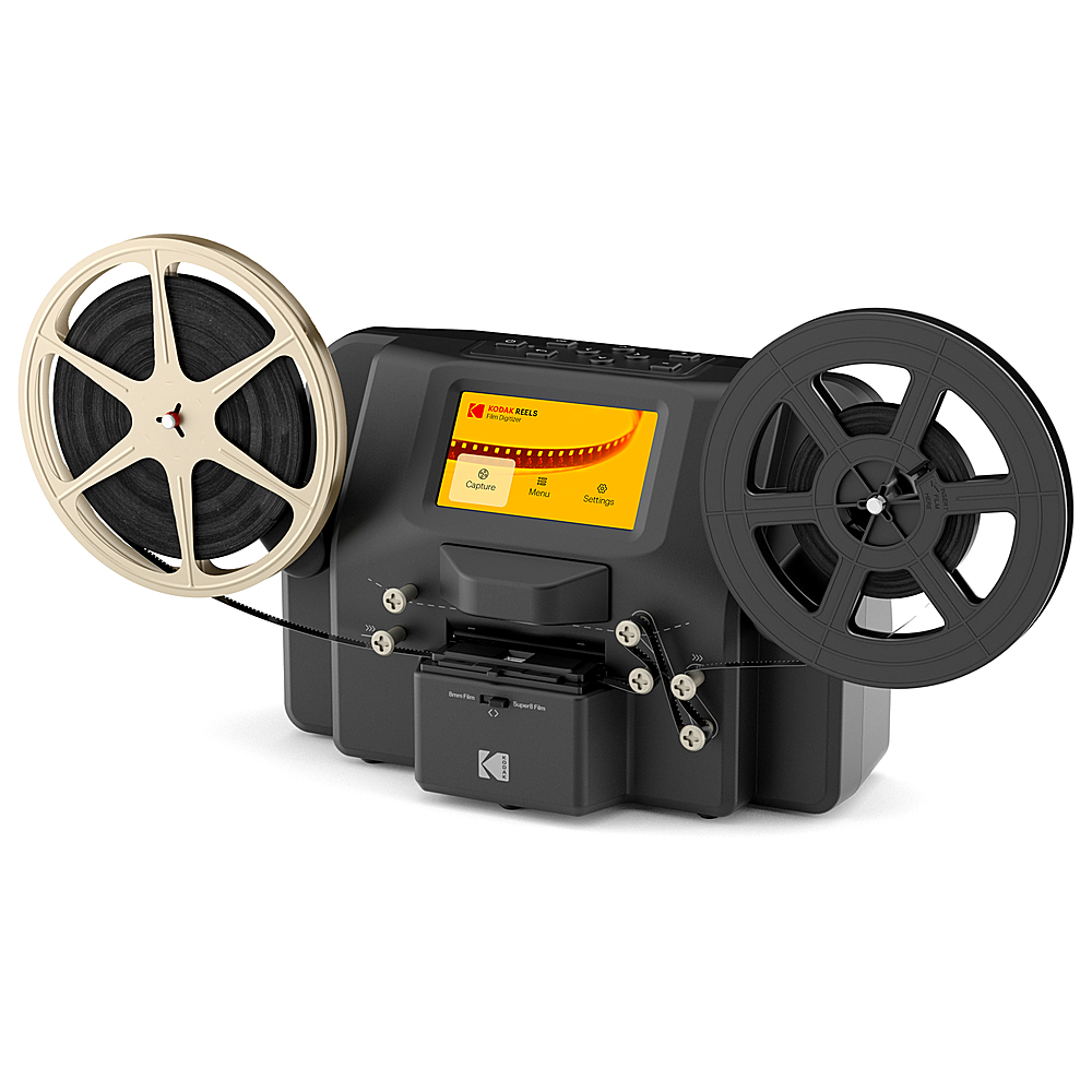 Best Buy: Kodak REELS Film Scanner and Converter for 8mm and Super 8 Film  Black RODREELS