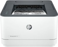HP - LaserJet Pro 3001dw Wireless Black-and-White Laser Printer - White - Front_Zoom