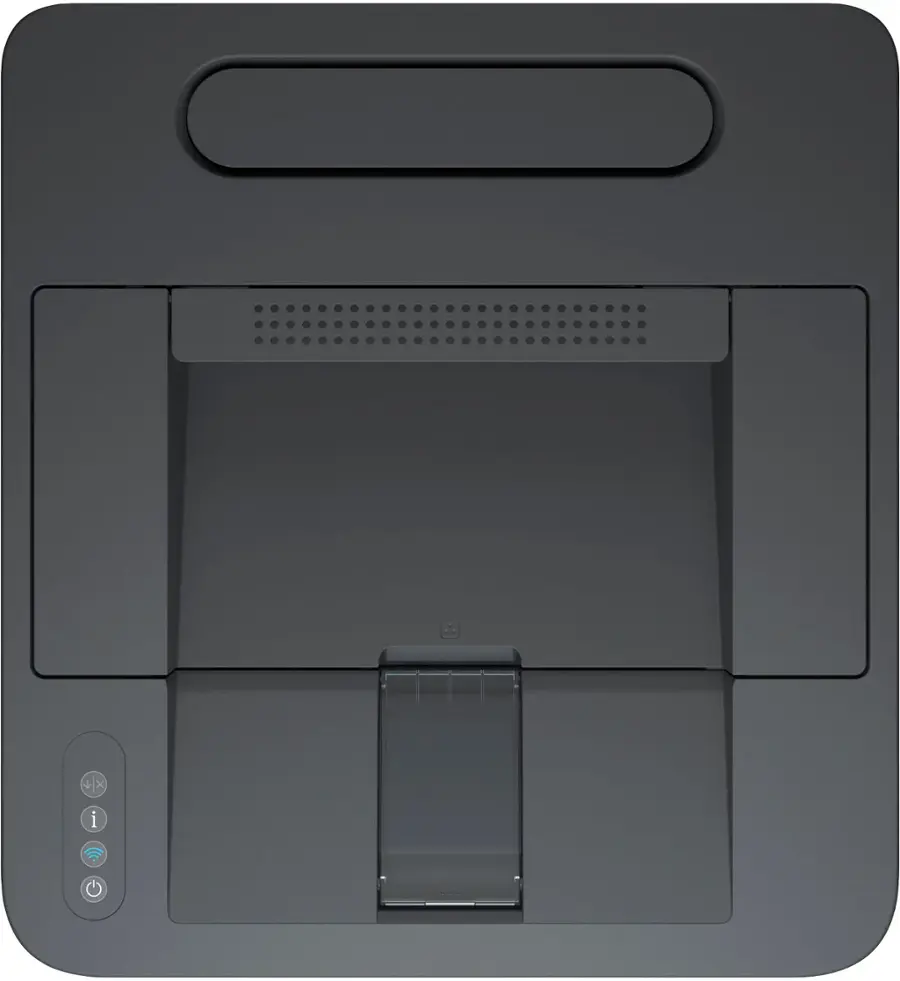 Alt View 15. HP - LaserJet Pro 3001dw Wireless Black-and-White Laser Printer - White.