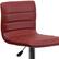 Alt View 15. Alamont Home - Vincent Contemporary Vinyl Barstool (set of 2) - Burgundy.
