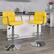 Alt View 12. Alamont Home - Genna Contemporary Vinyl Barstool (set of 2) - Yellow.