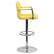 Alt View 16. Alamont Home - Genna Contemporary Vinyl Barstool (set of 2) - Yellow.