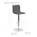 Alt View 13. Alamont Home - Sammie Contemporary Vinyl Barstool (set of 2) - Gray.
