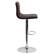 Alt View 16. Alamont Home - Vincent Contemporary Vinyl Barstool (set of 2) - Brown.