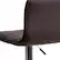 Alt View 17. Alamont Home - Vincent Contemporary Vinyl Barstool (set of 2) - Brown.