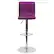 Alt View 11. Alamont Home - Vincent Contemporary Vinyl Barstool (set of 2) - Purple.