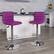 Alt View 12. Alamont Home - Vincent Contemporary Vinyl Barstool (set of 2) - Purple.