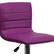 Alt View 15. Alamont Home - Vincent Contemporary Vinyl Barstool (set of 2) - Purple.