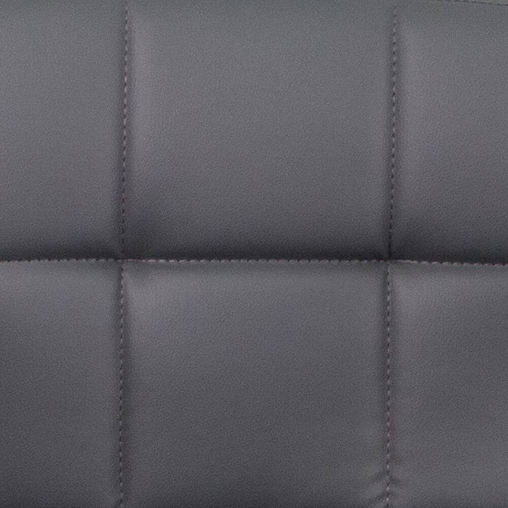 Alt View 18. Alamont Home - Genna Contemporary Vinyl Barstool (set of 2) - Gray.