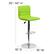 Alt View 13. Alamont Home - Vincent Contemporary Vinyl Barstool (set of 2) - Green.