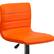 Alt View 15. Alamont Home - Vincent Contemporary Vinyl Barstool (set of 2) - Orange.
